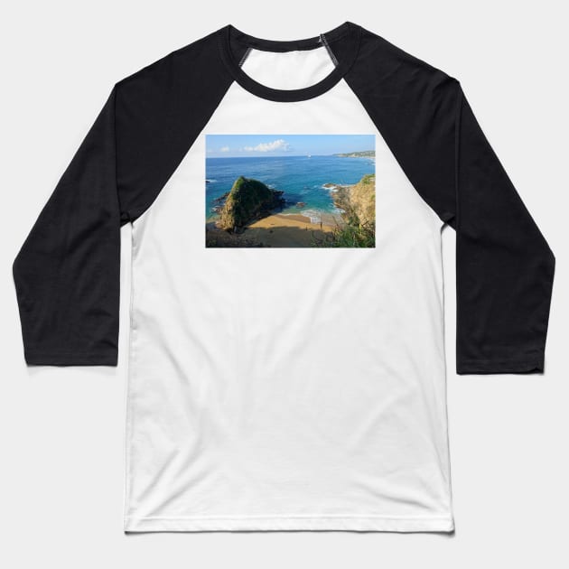 Crique de Zipolite au Mexique Baseball T-Shirt by franck380